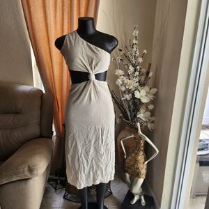 Endless Blu linen dress size S NEW